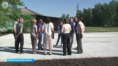 В Куйбышевском районе откроют новую спортивную площадку