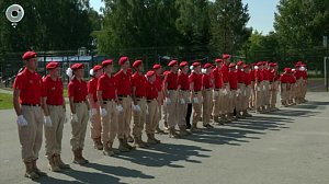 Юнармейцы встретились с Героем России