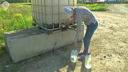 Режим ЧС из-за отсутствия воды ввели в двух сёлах Мошковского района