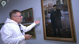 Евгений Гришковец о картинах "Великий Октябрь" и "Подмосковный пейзаж"