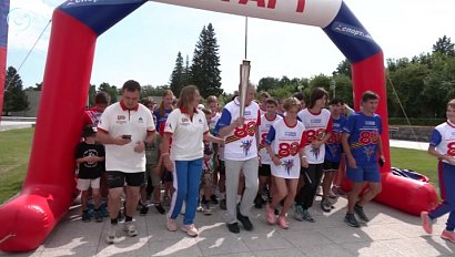 Всероссийская акция "От Победы к Победе" прибыла в Новосибирск