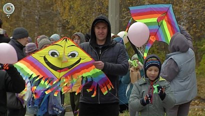 Фестиваль воздушных змеев в Новосибирске собрал сотни участников