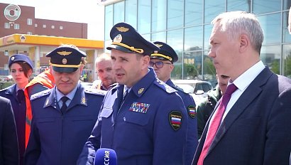 Замгенпрокурора побывал в Новосибирске с инспекцией