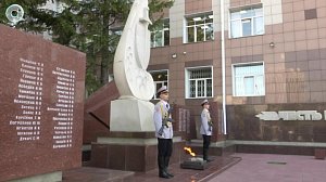 В Новосибирске открыли обновлённый монумент героям СВО