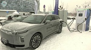 В Новосибирске открыли первый комплекс электрозарядных станций "Росатома"