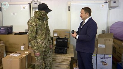 Бойцам 24-й бригады отправили оборудование на 10 миллионов рублей