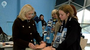 Болельщики "Сибири" поддержали акцию против рака