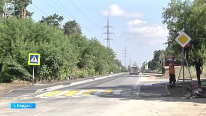 В Новом посёлке отремонтировали дорогу и сделали тротуар
