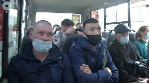 Рейд по соблюдению масочного режима провели на площади Калинина в Новосибирске