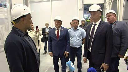 Новый логистический хаб в Оби готовят к открытию