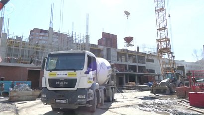 Новый корпус экономического лицея строят в Новосибирске