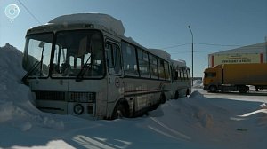 Брошенные автомобили мешают уборке снега на улице Петухова
