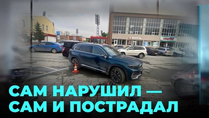 Юный самокатчик нарушил ПДД и оказался в больнице