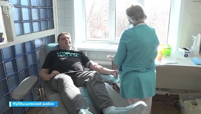 Жители Новосибирской области активно становятся донорами крови