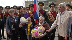 Ветерана Великой Отечественной войны поздравили со 100-летием