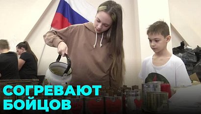 Сибиряки запустили производство окопных свечей для передовой