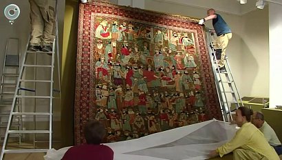 Выставка искусства эпохи Каджаров открывается в Новосибирске