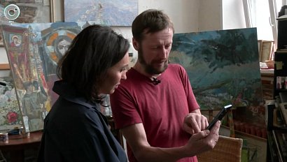 Иркутские таможенники изъяли картины новосибирских художников