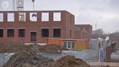 Новое здание поликлиники строят в городе Оби