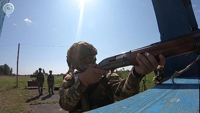 Военнослужащие начали курс интенсивной боевой подготовки