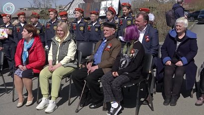 В Новосибирской области ветеран войны отпраздновал 100-летний юбилей