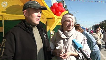 Ярмарка "Бердский рубль" удивила разнообразием товаров