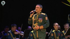 Академический ансамбль выступил в Новосибирске в честь юбилея Росгвардии