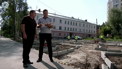 В Новосибирске продолжают благоустраивать городские пространства