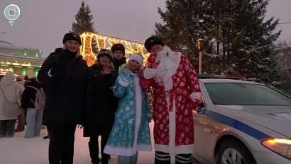 Госавтоинспекция провела флешмоб для детей и подростков