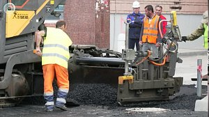 Энергетики восстанавливают улицы Новосибирска после замены труб