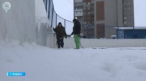 Три хоккейные площадки откроют в Бердске к середине декабря