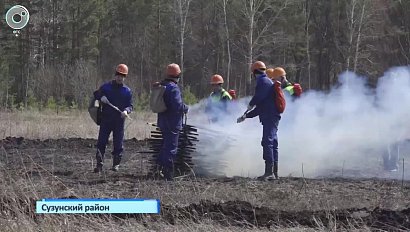 Спасатели Новосибирской области готовятся к пожароопасному сезону