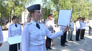 В Новосибирске новые сотрудники УИС приняли присягу
