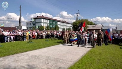 В Новосибирске открыли мемориал в честь участников СВО и локальных конфликтов