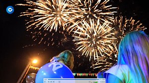 25 лет ОТС: Праздник в Тогучине завершился красочным фейерверком