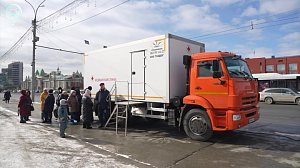 Жители Новосибирска прошли обследование на флюорографе