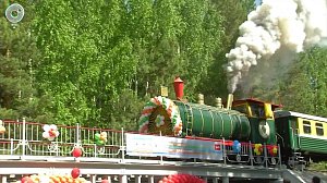 Детская железная дорога в Новосибирске открыла летний сезон