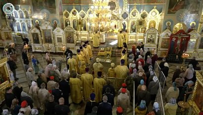 Мощи святителя Тихона привезли в Новосибирск