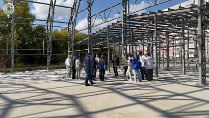 В Краснообске строят новый спортзал для игровых видов спорта