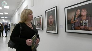 Выставка "СВО - Слава Воинам Отечества" открылась в Новосибирске