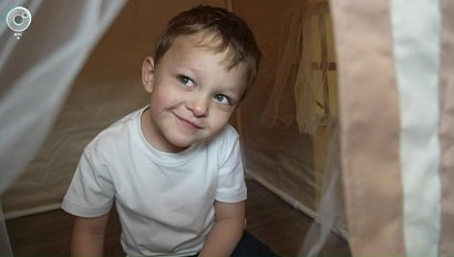 Четырёхлетний Миша из Новосибирска снова борется с онкологией