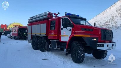 Пожар произошёл в детсаду под Новосибирском