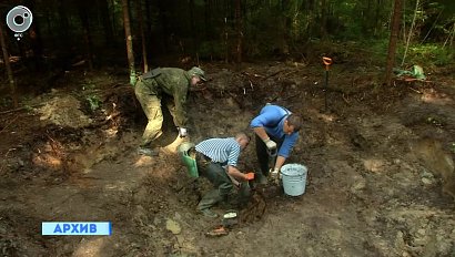 Новосибирские поисковики передали родственникам погибших красноармейцев найденные артефакты