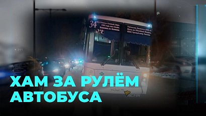 Водитель автобуса решил, что ПДД придумали не для него