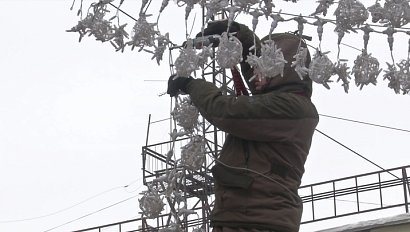 Новогодняя сказка оживает в Новосибирске