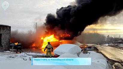 Массовую проверку автозаправок проведут в Новосибирске после пожара в Октябрьском районе