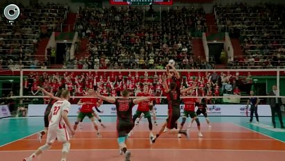 Волейбольный "Локомотив" пробился в полуфинал плей-офф
