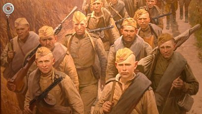 Выставка художника-баталиста Михаила Полетаева открылась в Новосибирске