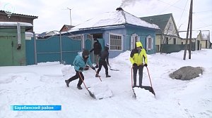 Молодёжное движение партии "Новые люди" поддерживает пенсионеров в Барабинске