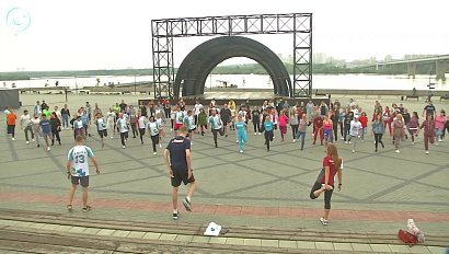 Праздник бега "Зелёный марафон" пройдёт в Новосибирске